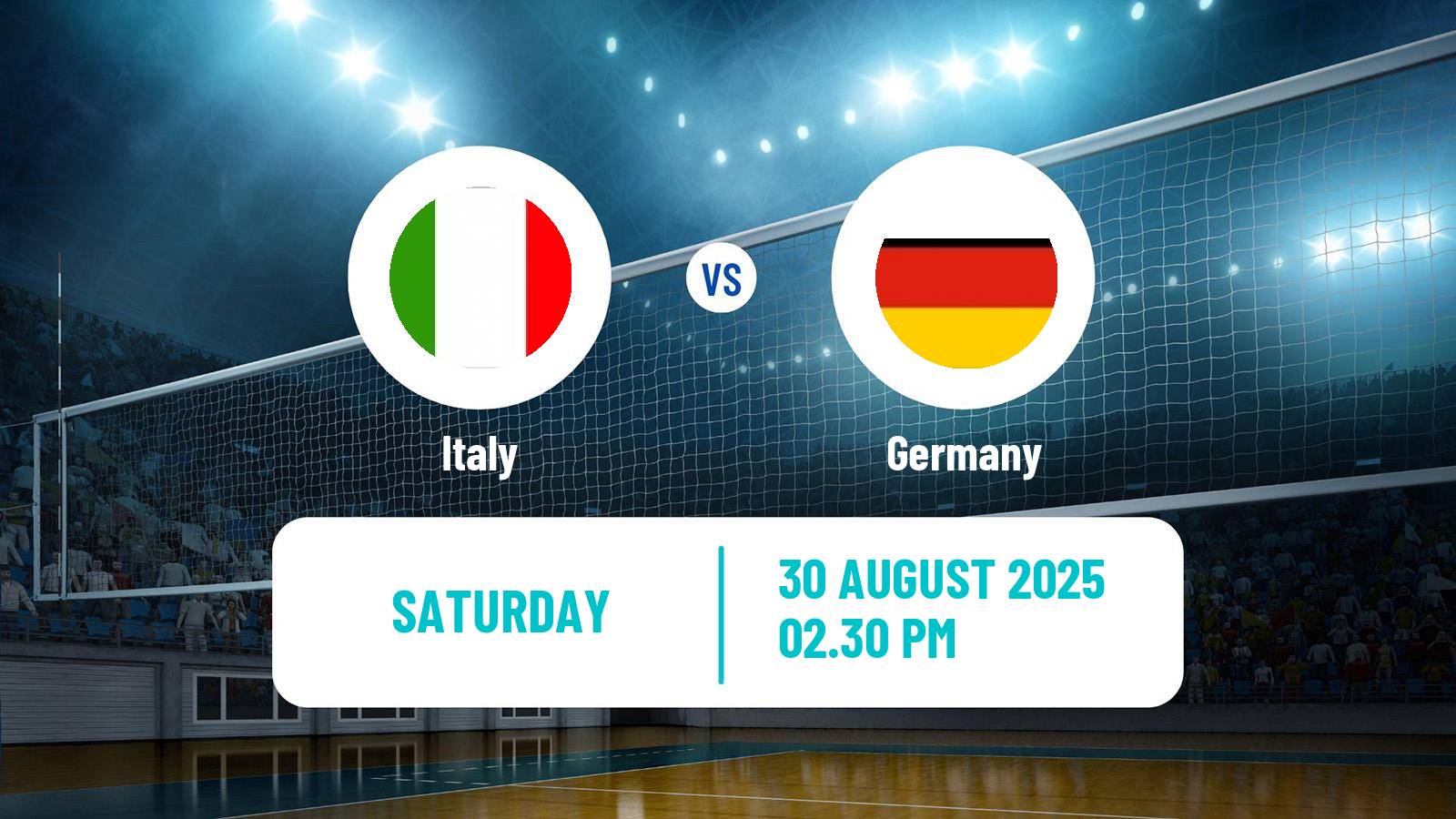 Volleyball Friendly International Volleyball Italy - Germany