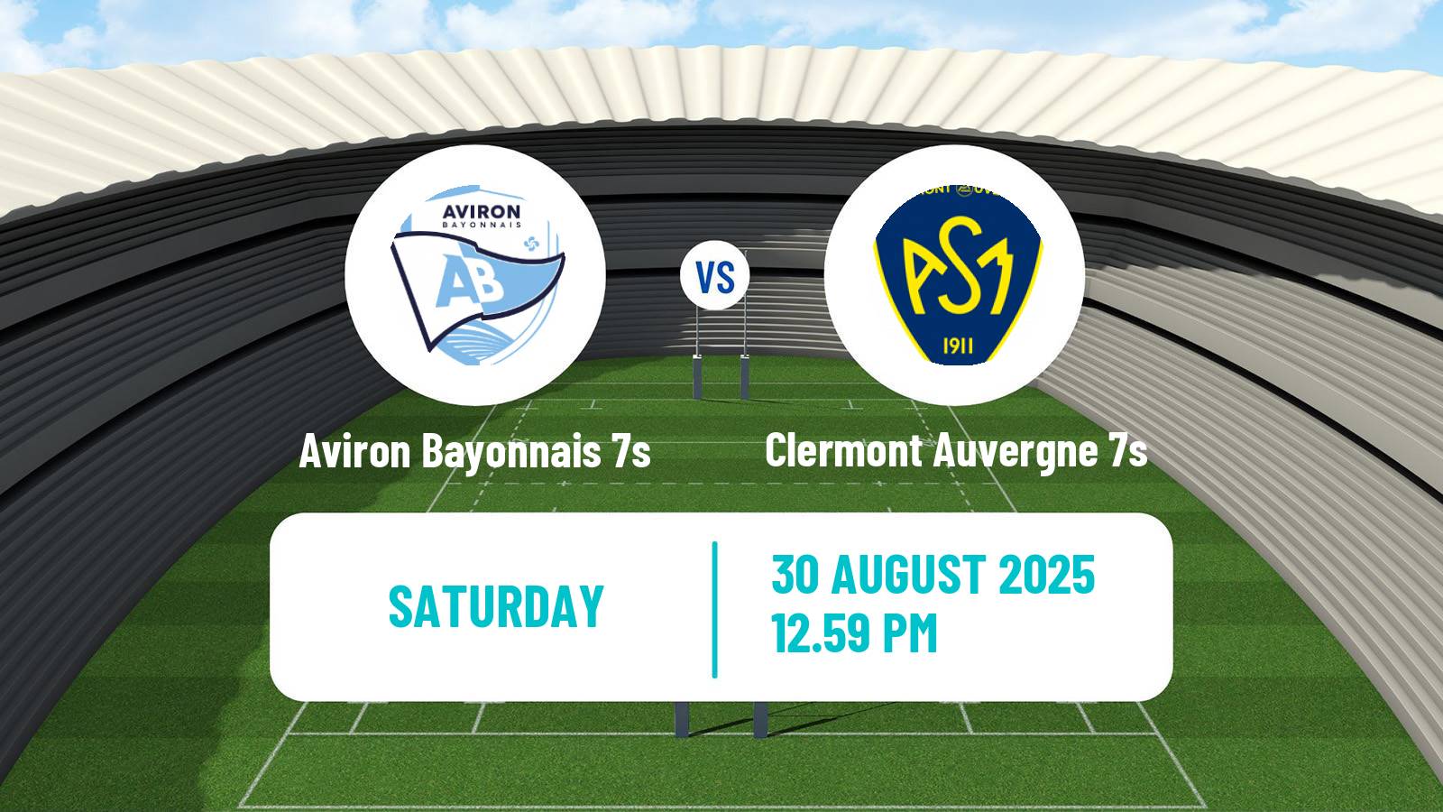 Rugby union French Supersevens 3 Aviron Bayonnais 7s - Clermont Auvergne 7s
