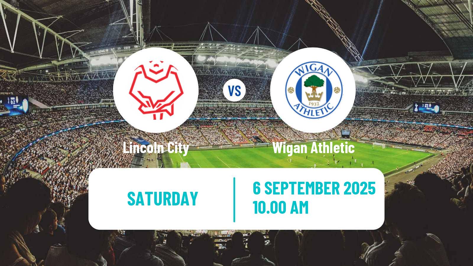 Football English League One Lincoln City - Wigan Athletic