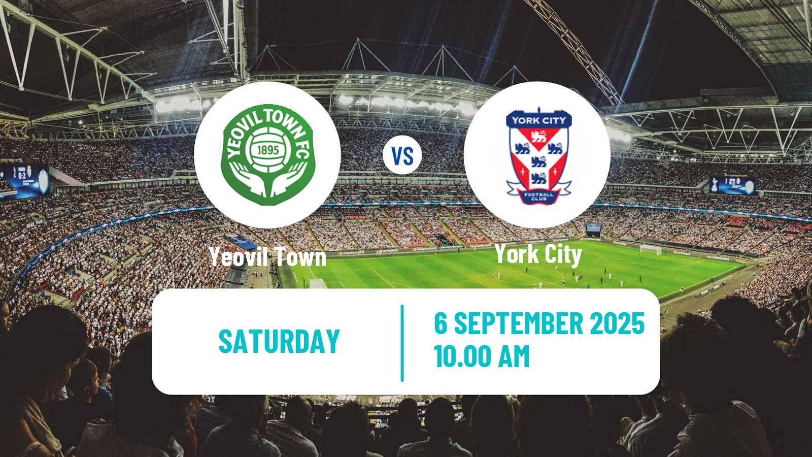 Football English National League Yeovil Town - York City