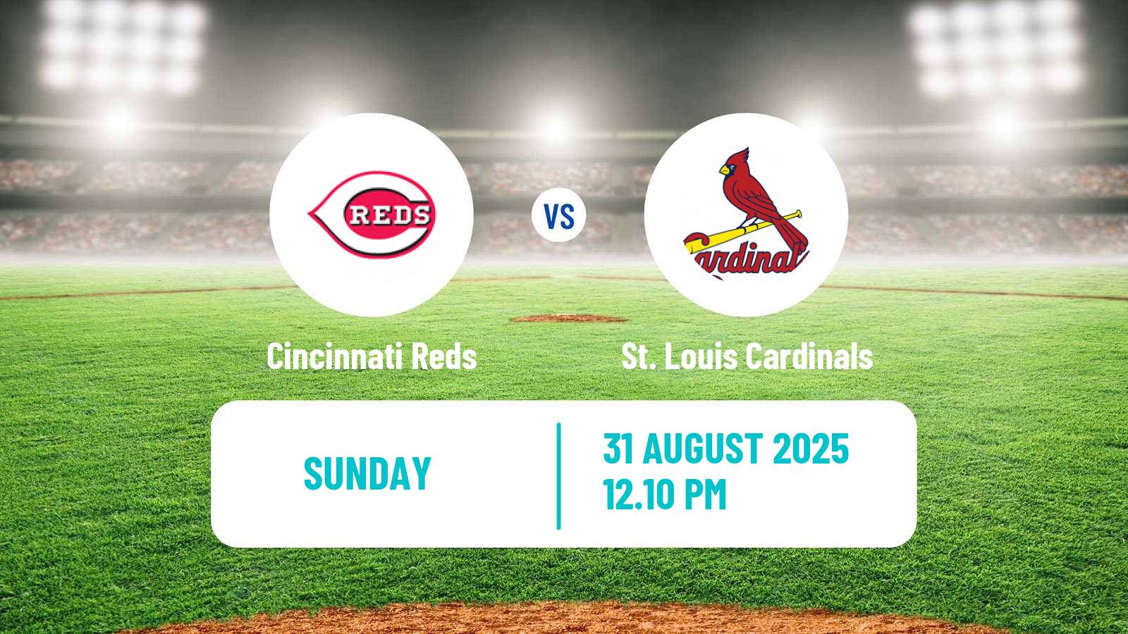 Baseball MLB Cincinnati Reds - St. Louis Cardinals