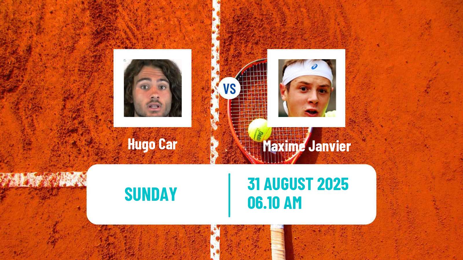 Tennis Cassis Challenger Men Hugo Car - Maxime Janvier