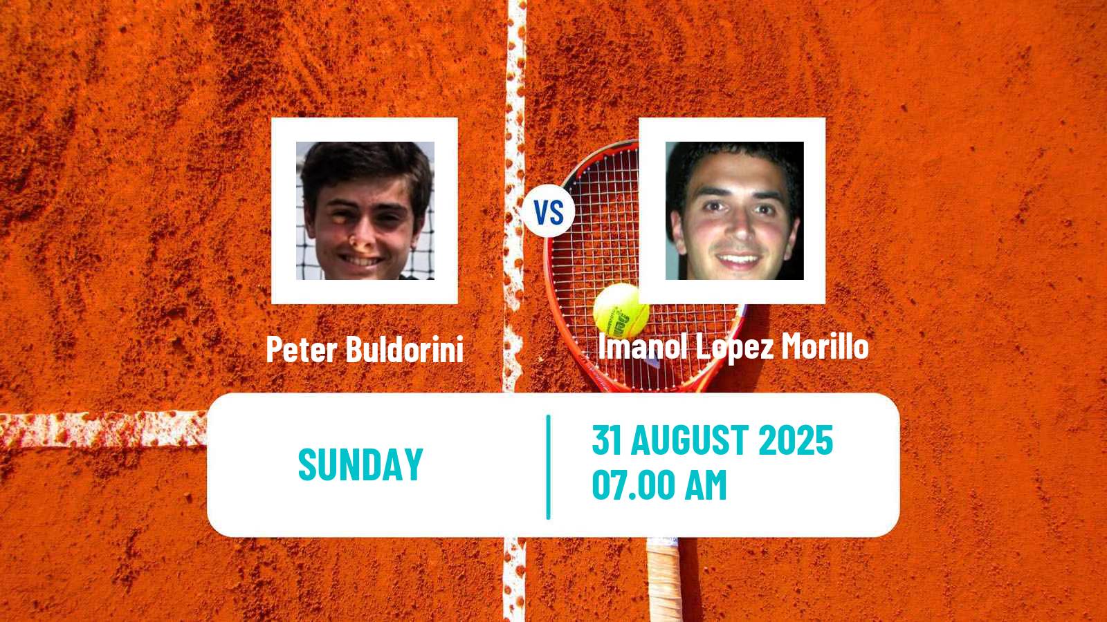 Tennis ITF M15 Allershausen Men Peter Buldorini - Imanol Lopez Morillo