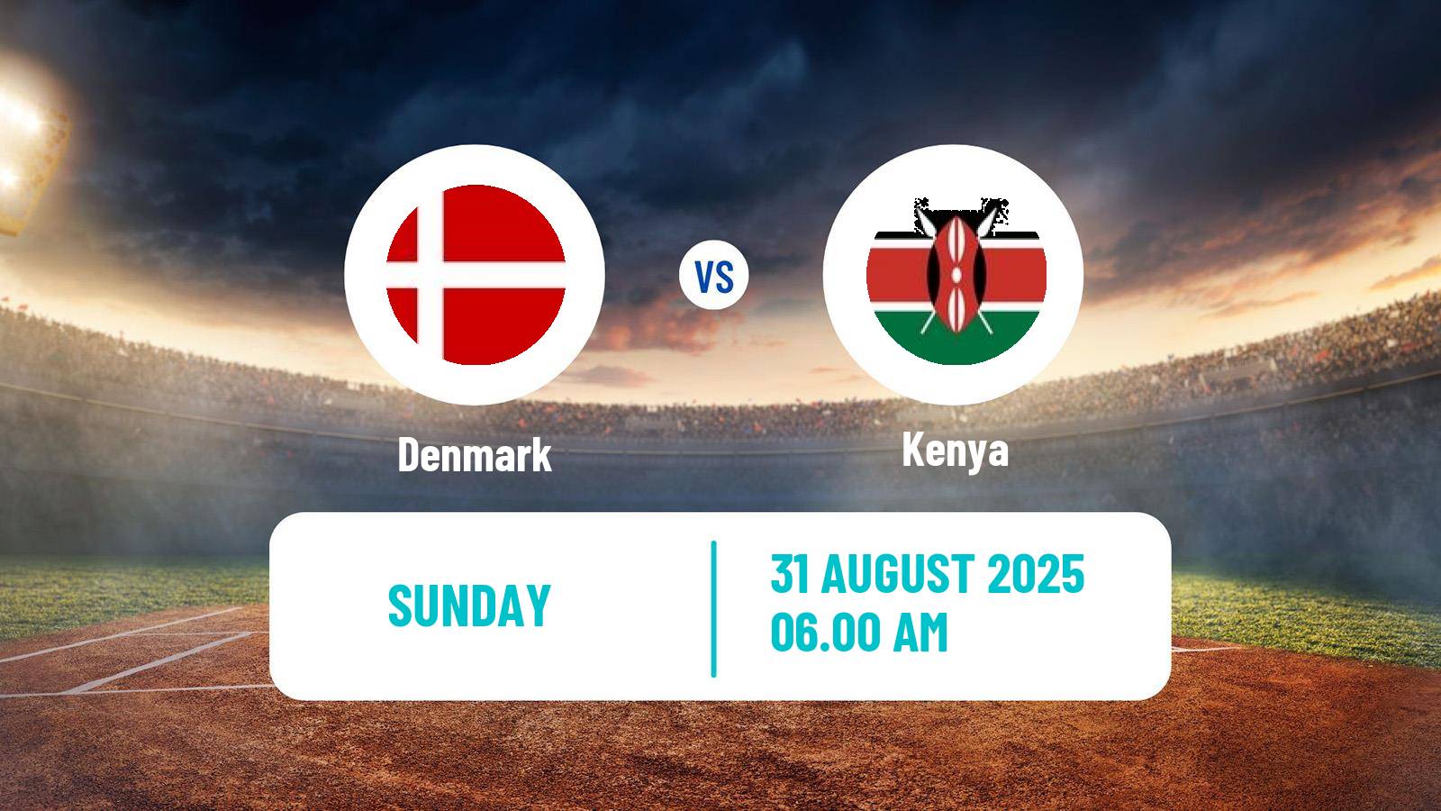 Cricket CWC Challenge League Cricket Denmark - Kenya
