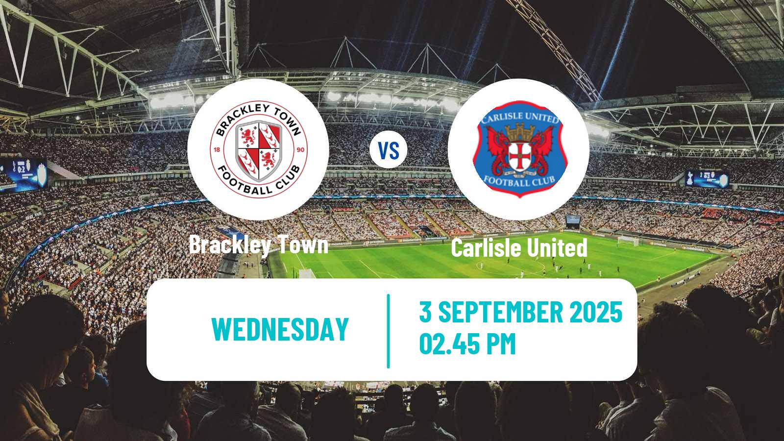 Football English National League Brackley Town - Carlisle United