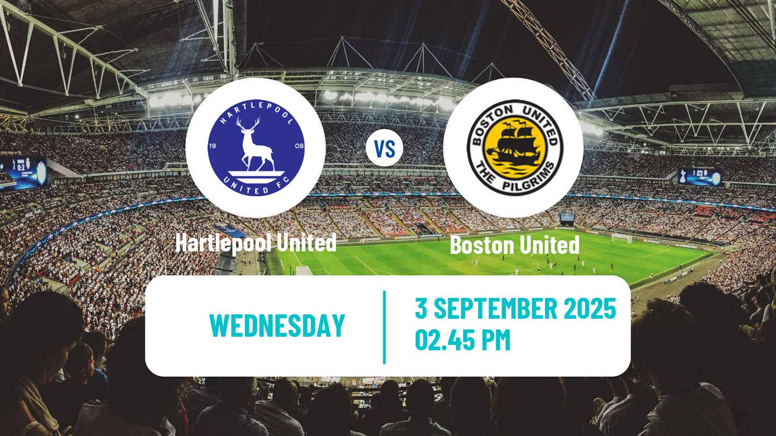 Football English National League Hartlepool United - Boston United