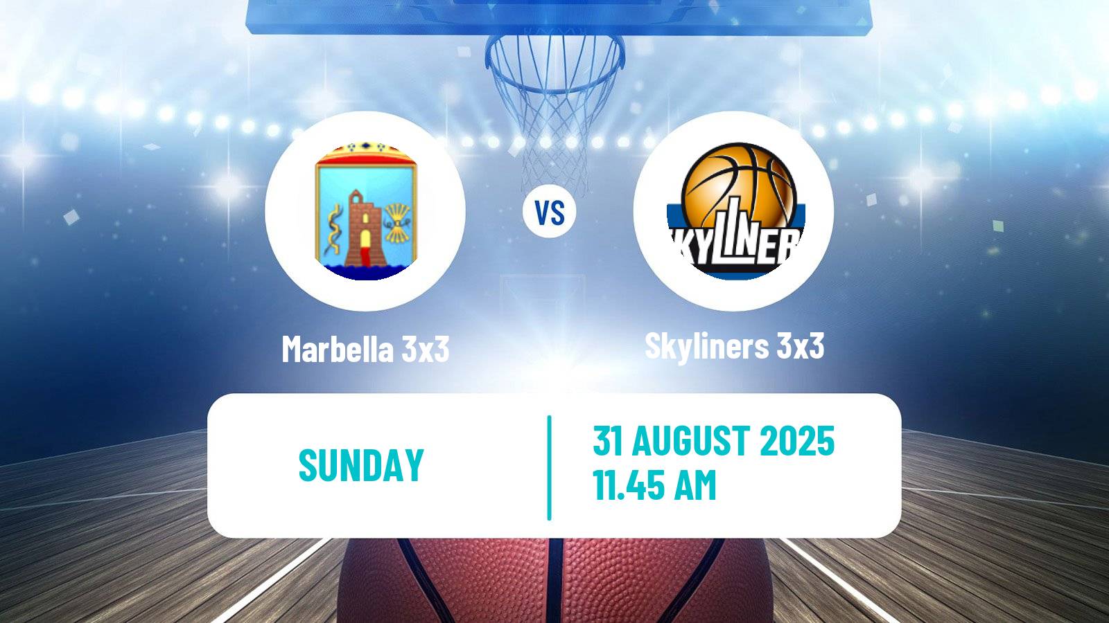Basketball World Tour Debrecen 3x3 Marbella 3x3 - Skyliners 3x3