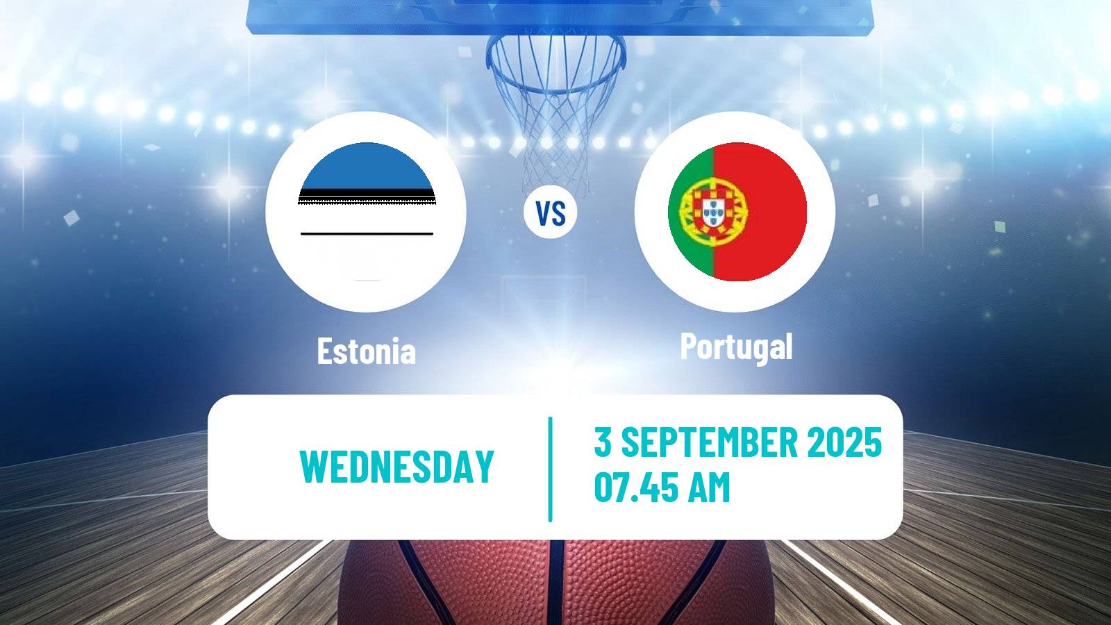 Basketball EuroBasket Estonia - Portugal