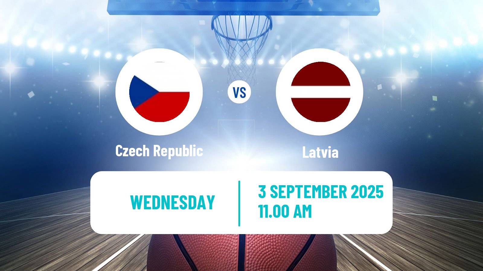 Basketball EuroBasket Czech Republic - Latvia