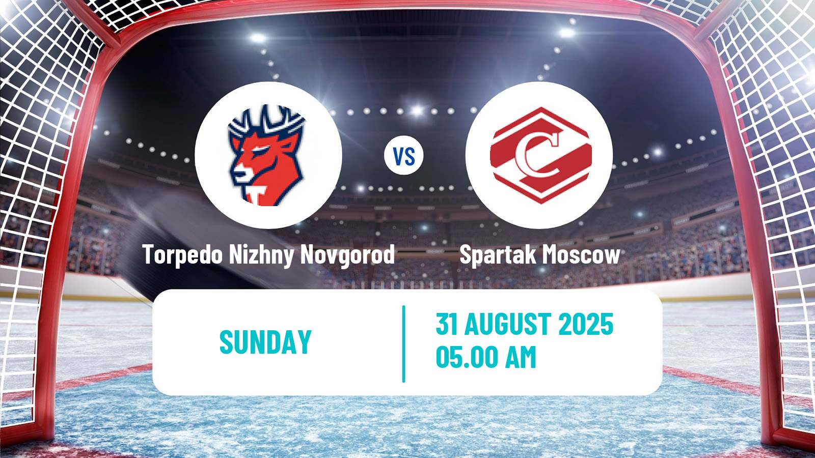 Hockey Club Friendly Ice Hockey Torpedo Nizhny Novgorod - Spartak Moscow
