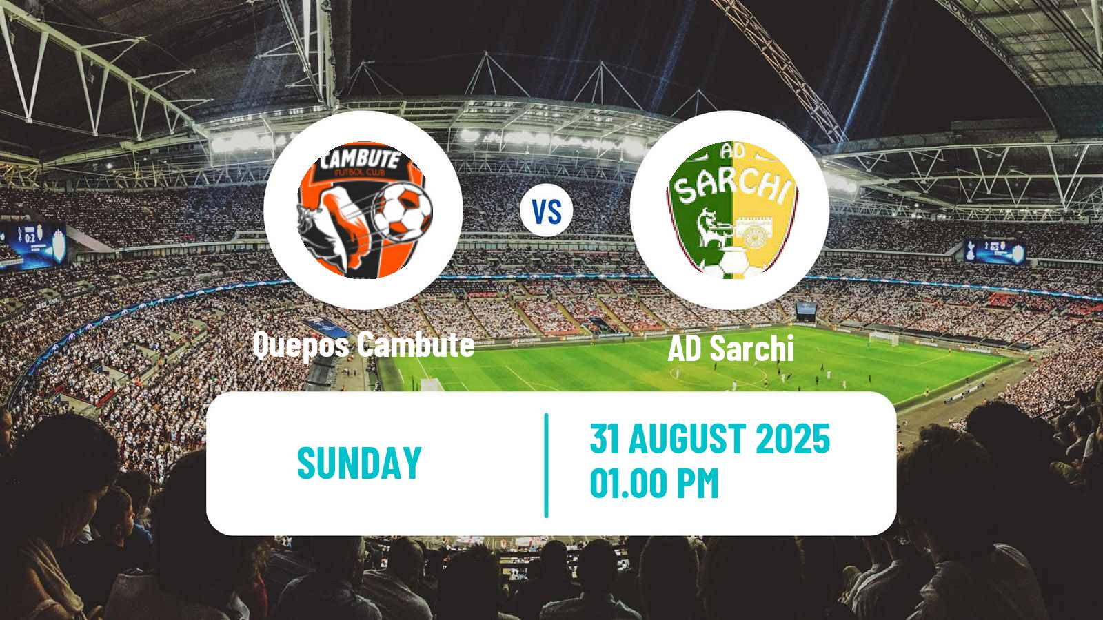 Football Costa Rican Liga de Ascenso Quepos Cambute - Sarchi