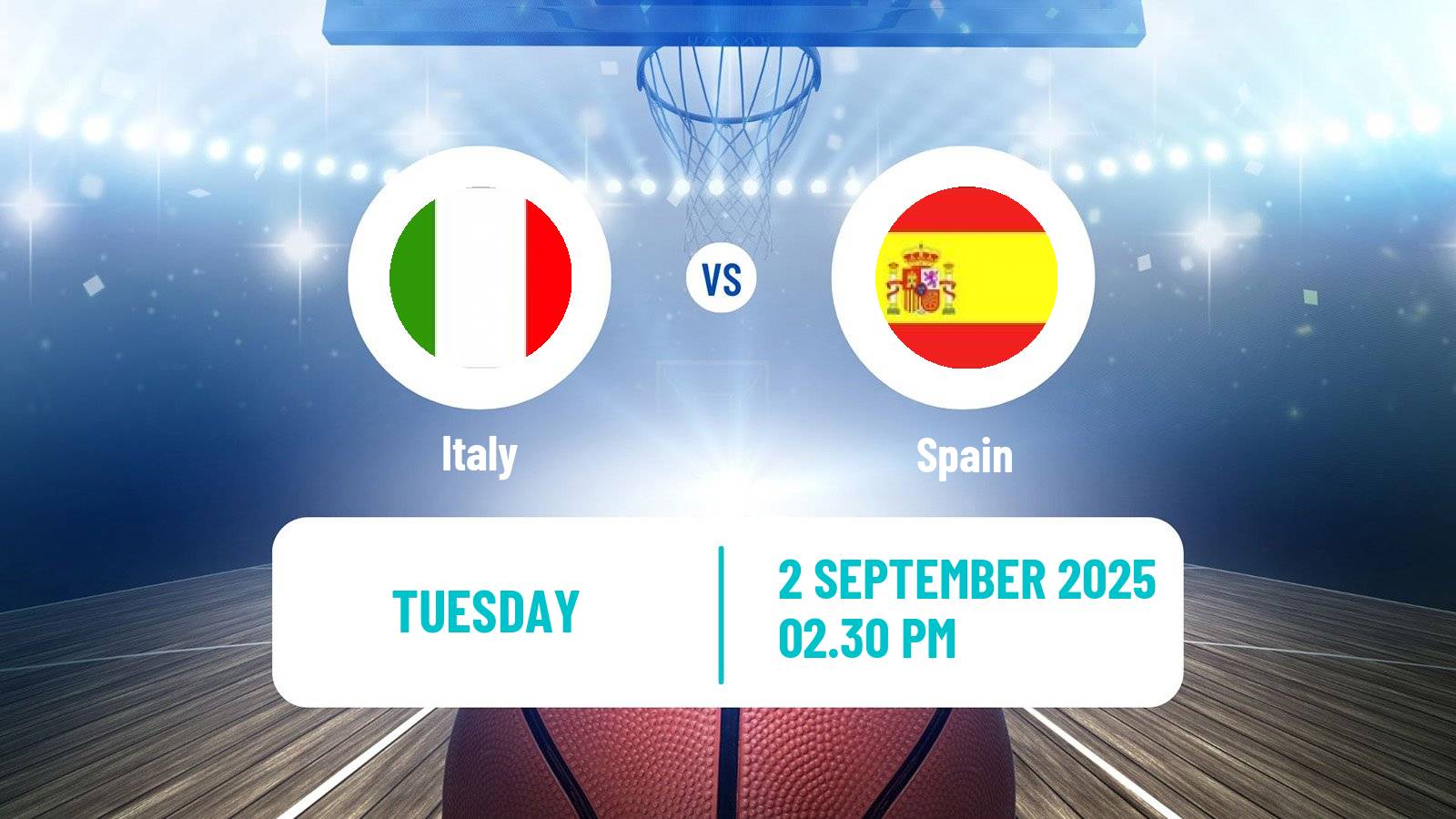 Basketball EuroBasket Italy - Spain