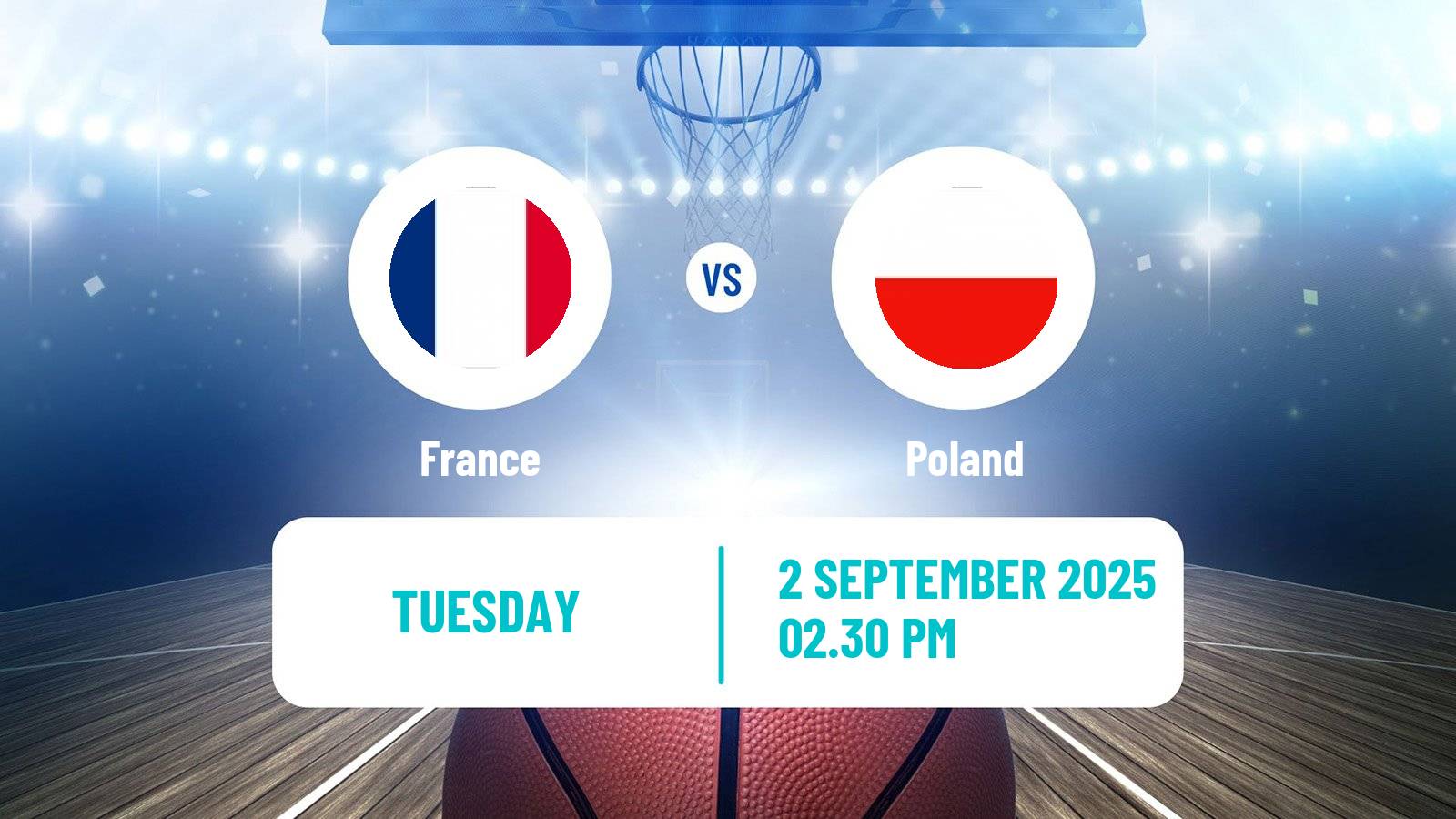 Basketball EuroBasket France - Poland