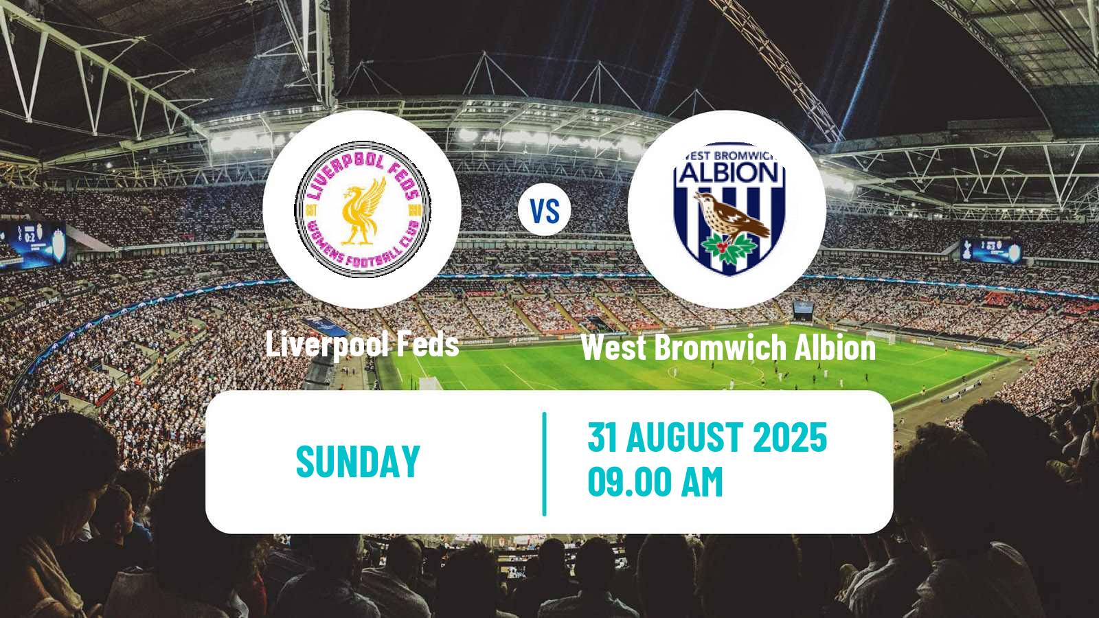 Football English National League North Women Liverpool Feds - West Bromwich Albion