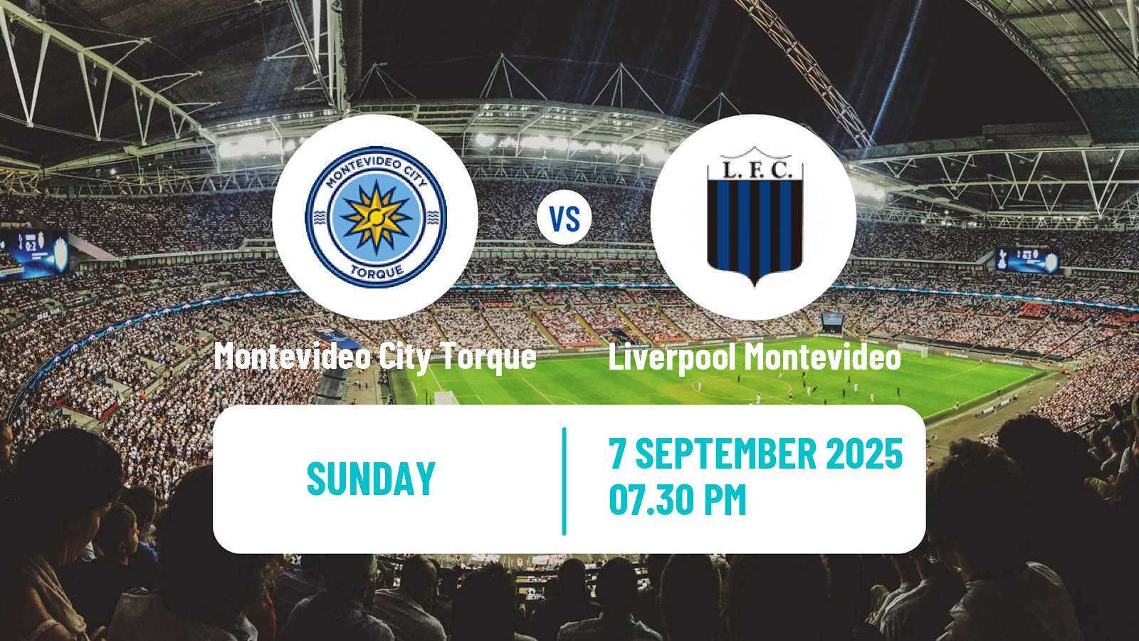 Football Uruguayan Primera Division Montevideo City Torque - Liverpool Montevideo