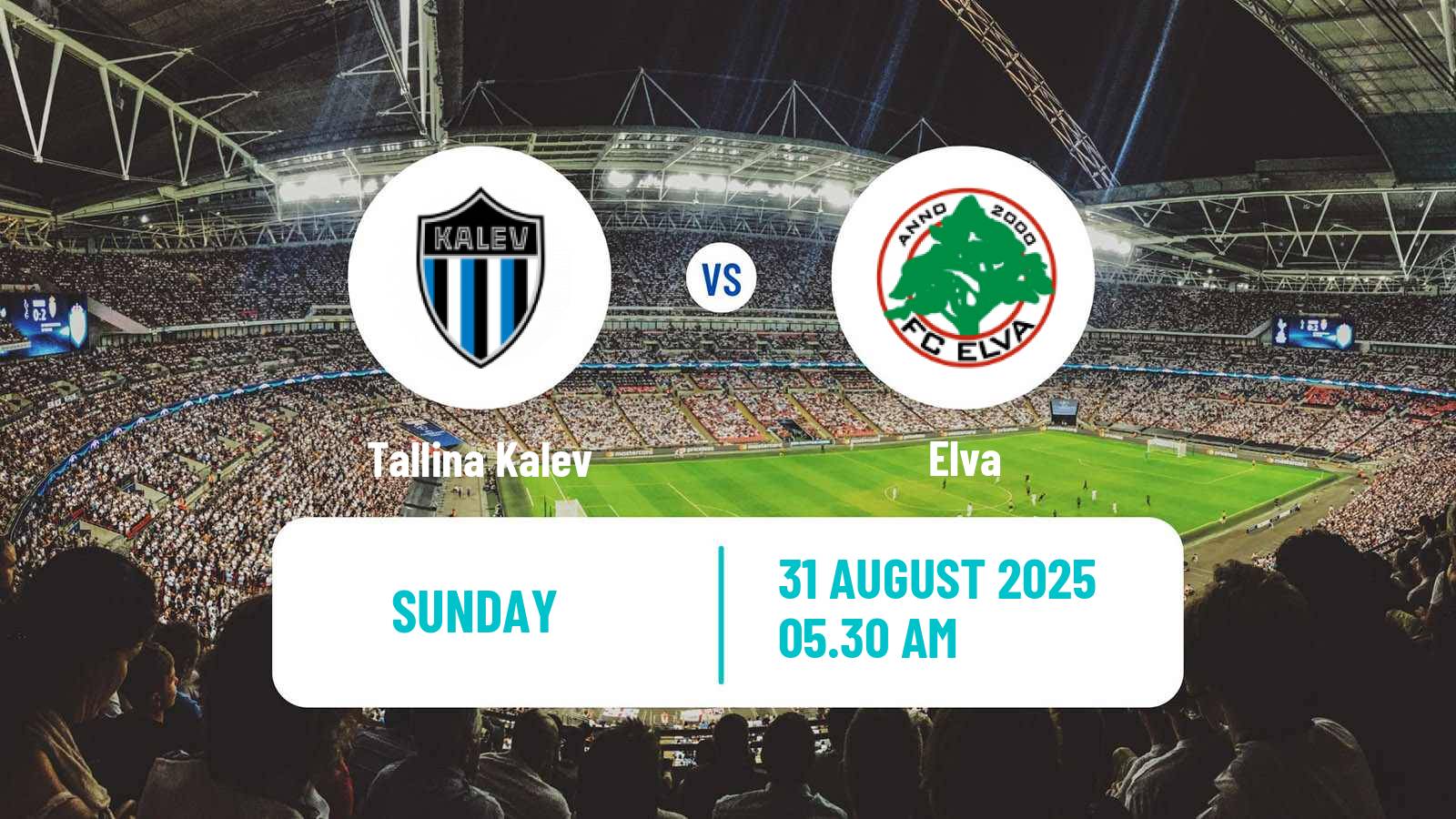 Football Estonian Meistriliiga Women Tallina Kalev - Elva