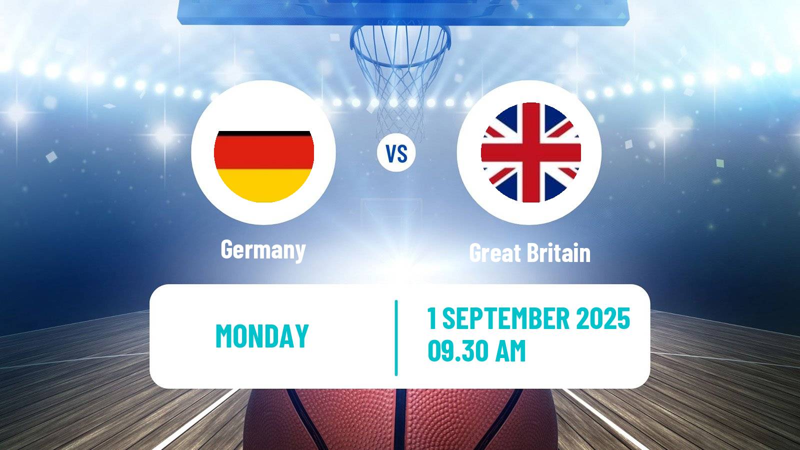 Basketball EuroBasket Germany - Great Britain