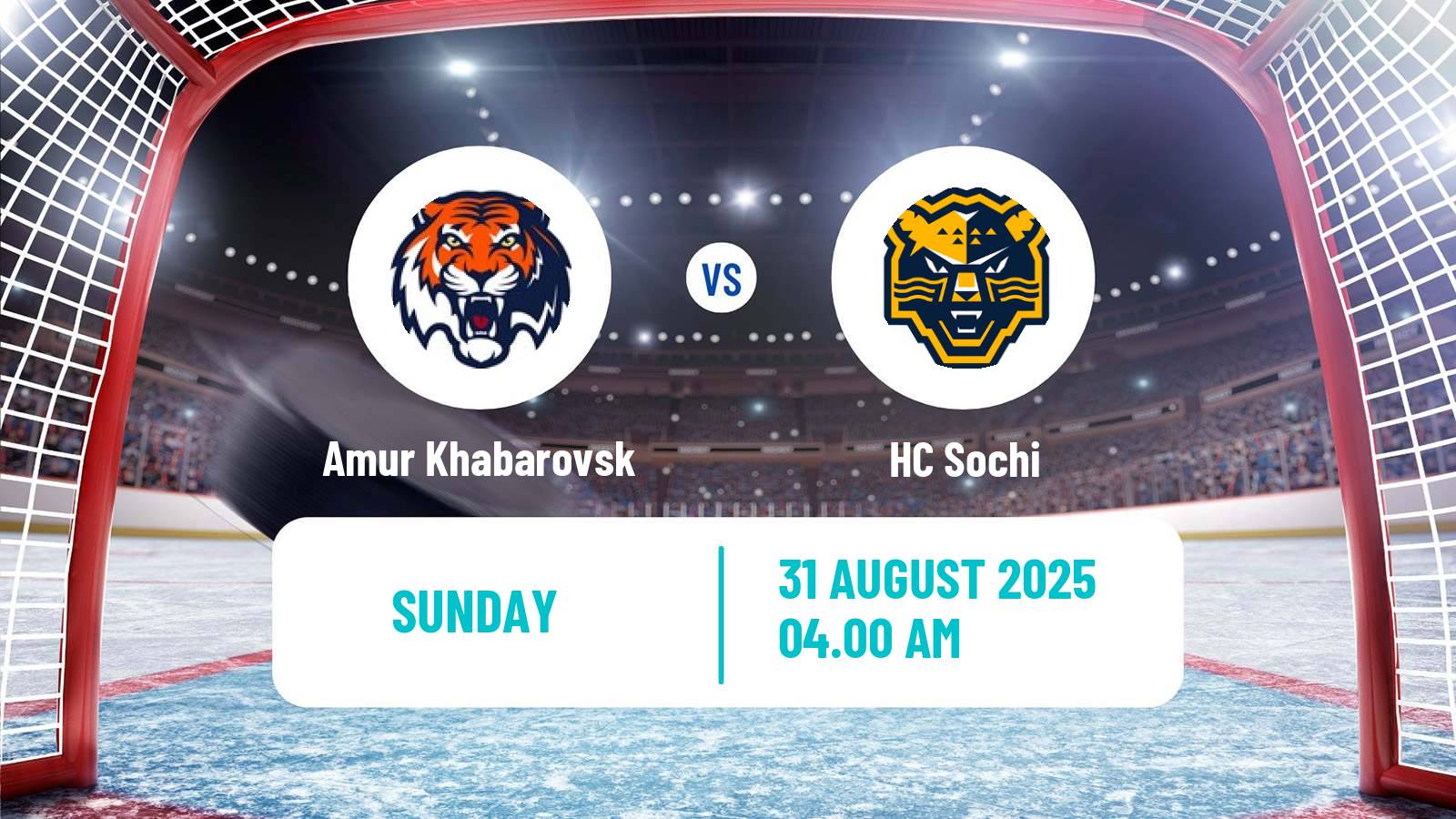 Hockey Club Friendly Ice Hockey Amur Khabarovsk - Sochi