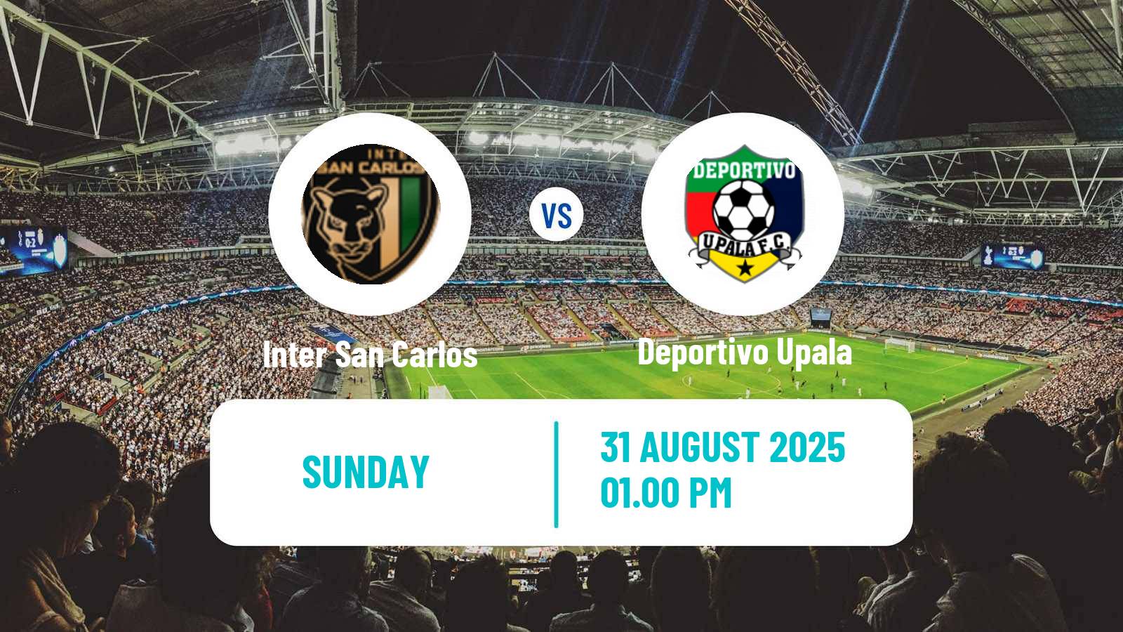 Football Costa Rican Liga de Ascenso Inter San Carlos - Deportivo Upala