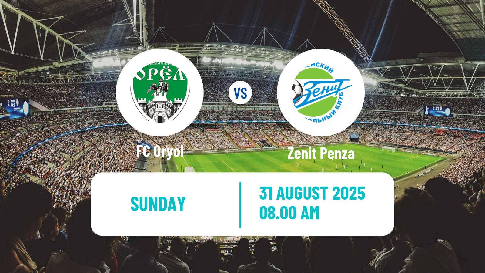 Football FNL 2 Division B Group 3 Oryol - Zenit Penza
