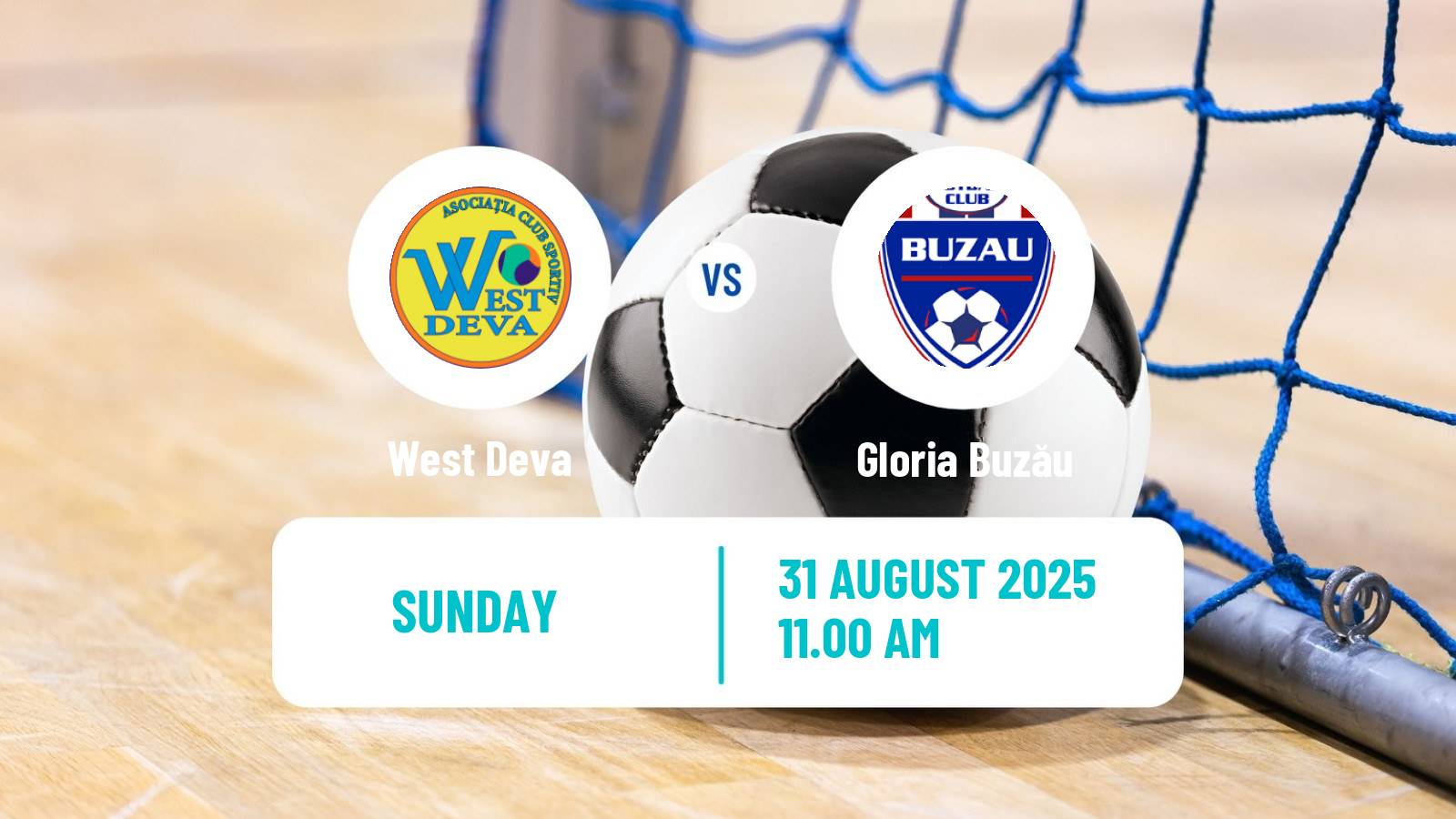 Futsal Romanian Liga I Futsal West Deva - Gloria Buzău