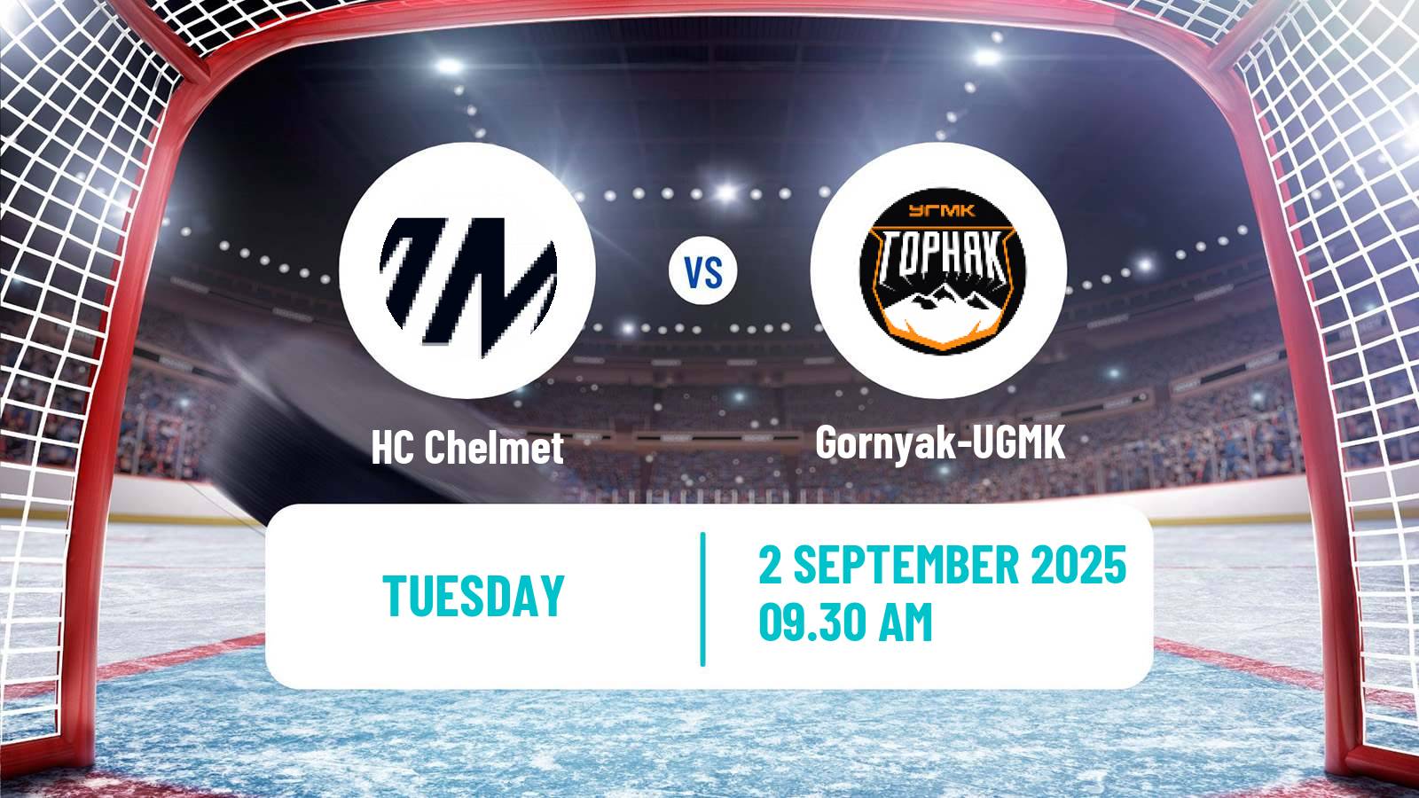 Hockey VHL Chelmet - Gornyak-UGMK