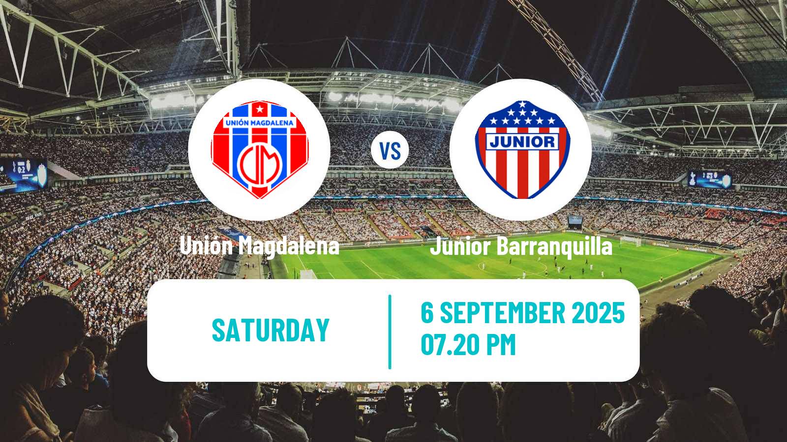 Football Colombian Primera A Unión Magdalena - Junior Barranquilla