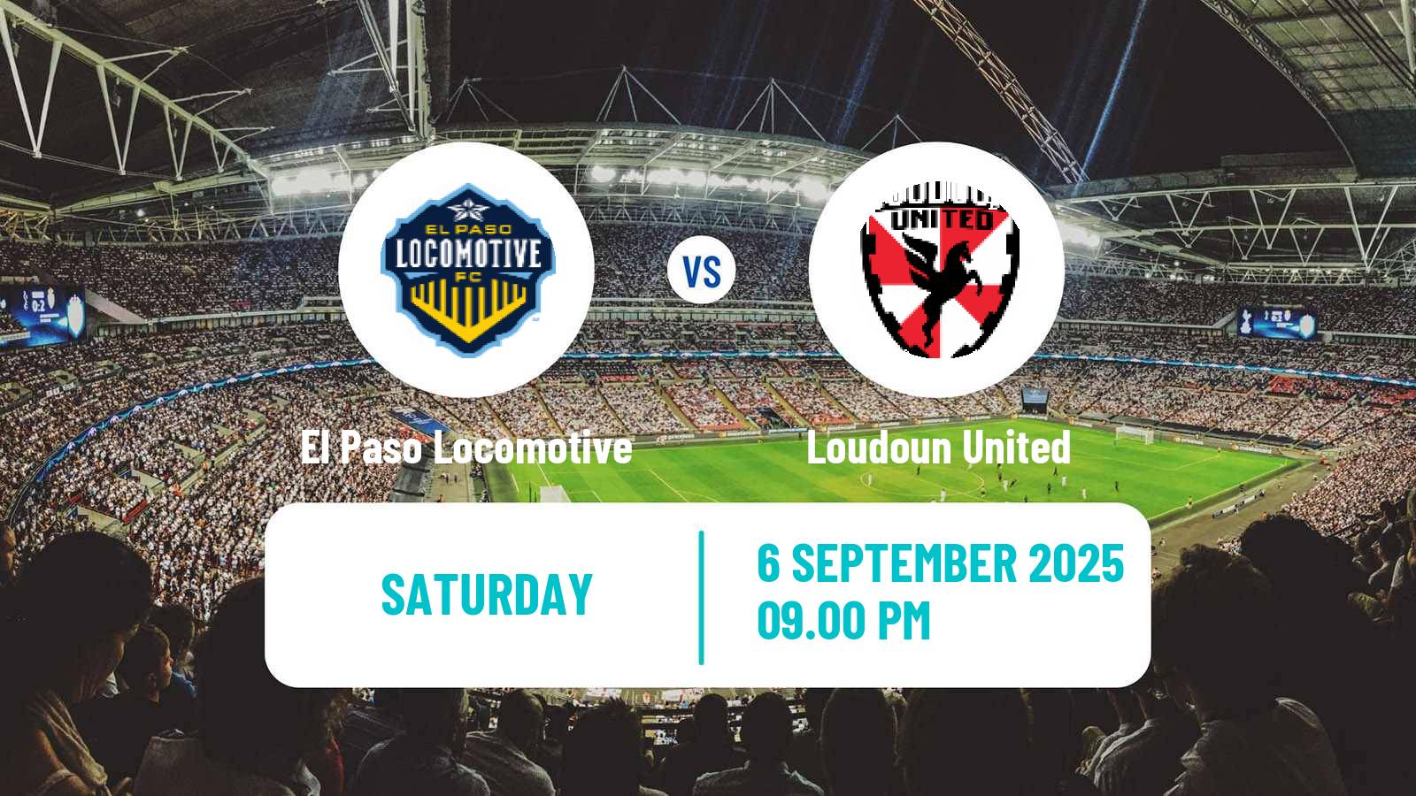 Football USL Championship El Paso Locomotive - Loudoun United