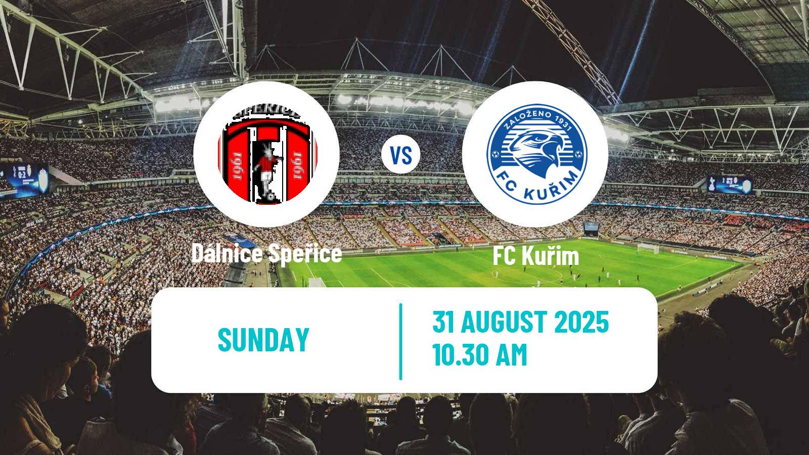 Football Czech Division D Dálnice Speřice - Kuřim