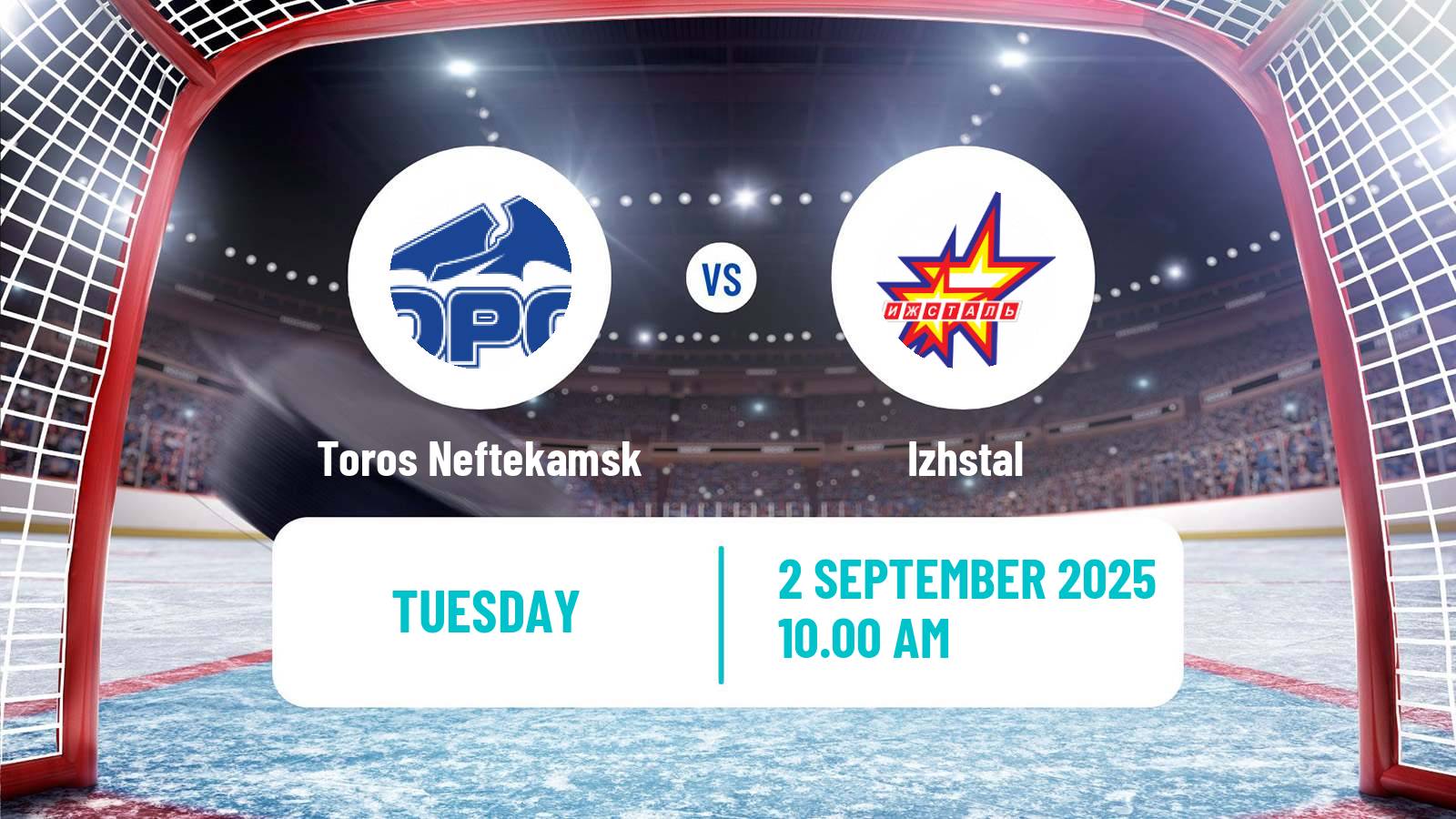 Hockey VHL Toros Neftekamsk - Izhstal