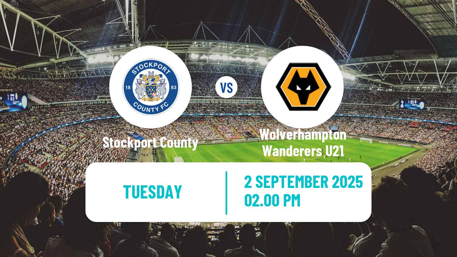 Football English EFL Trophy Stockport County - Wolverhampton Wanderers U21