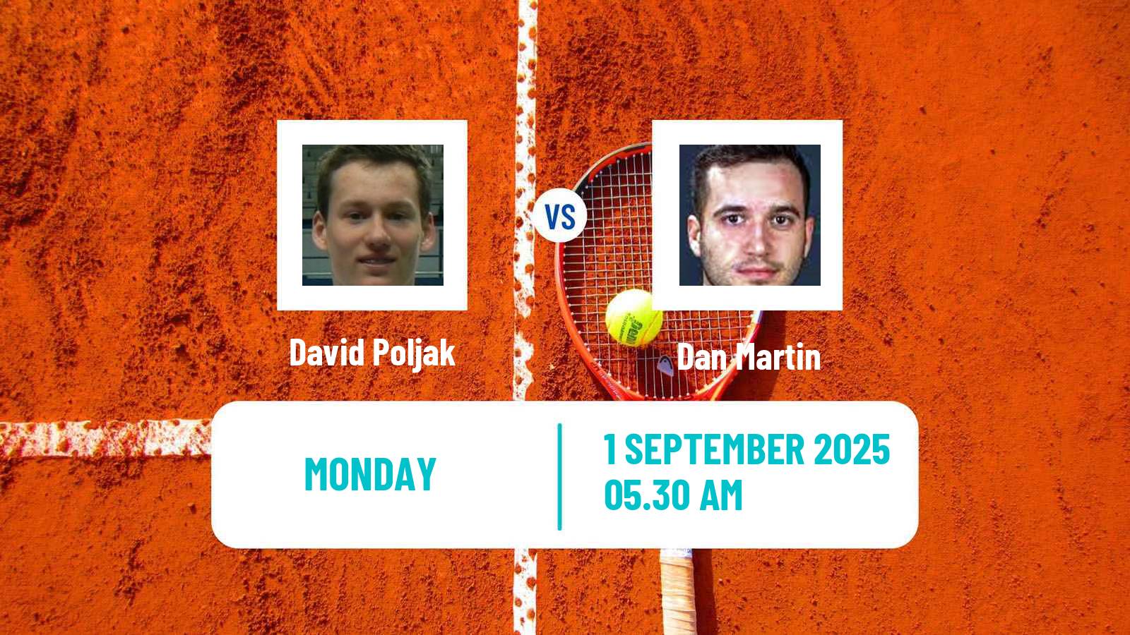 Tennis Tulln Challenger Men David Poljak - Dan Martin
