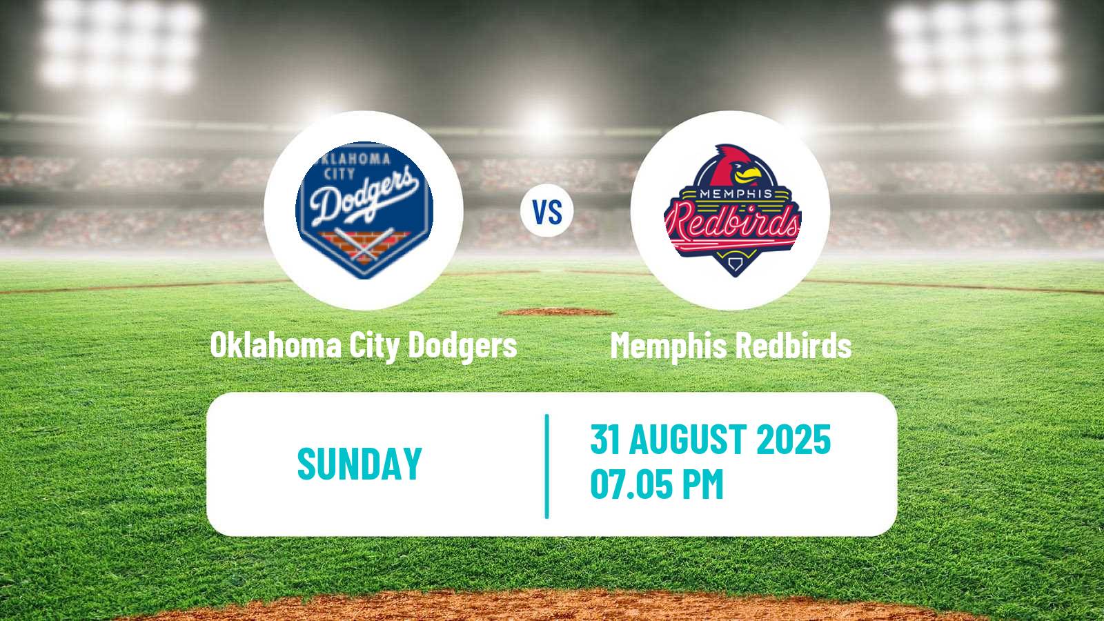 Baseball IL Oklahoma City Dodgers - Memphis Redbirds