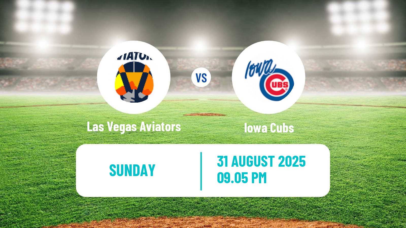 Baseball IL Las Vegas Aviators - Iowa Cubs