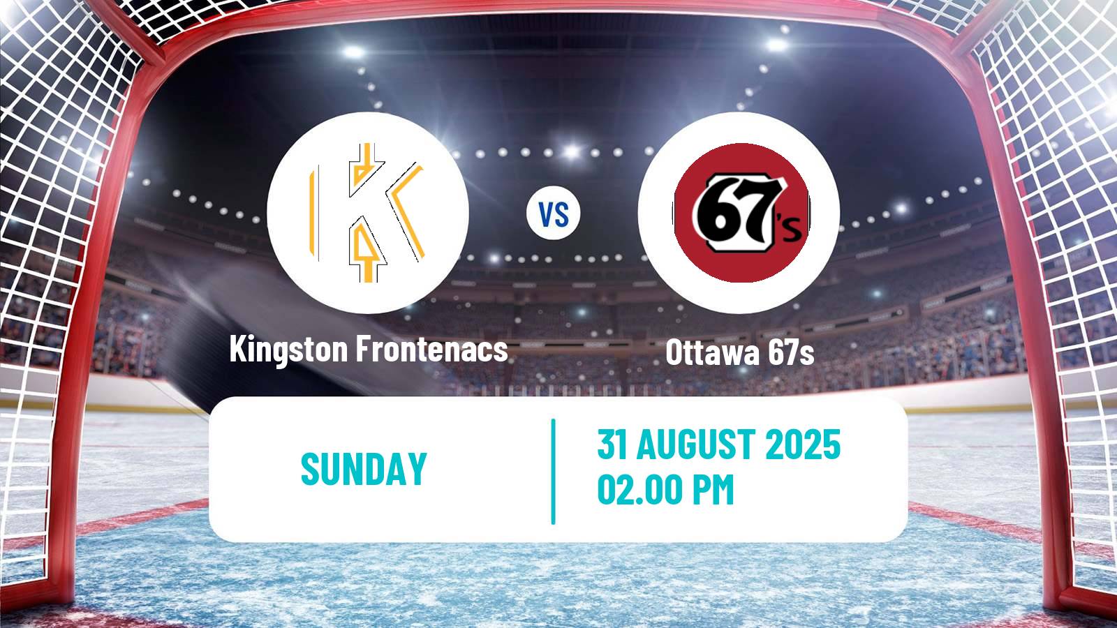 Hockey OHL Kingston Frontenacs - Ottawa 67s