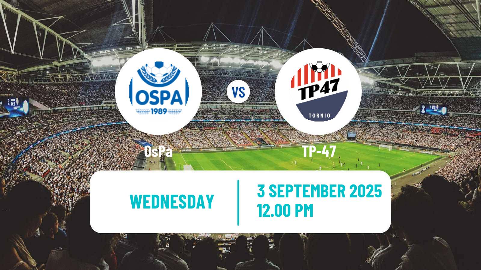 Football Finnish Kakkonen Group C OsPa - TP-47