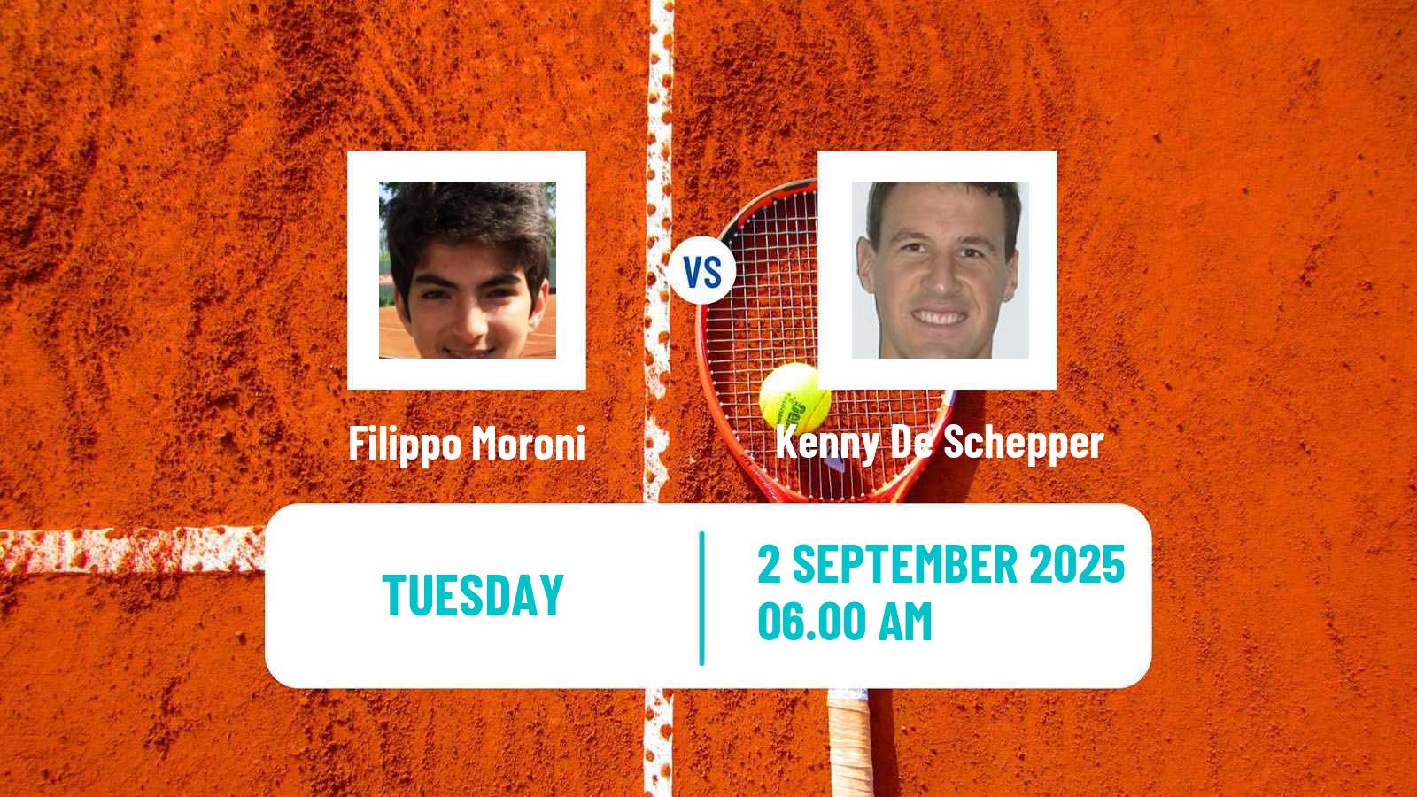 Tennis Cassis Challenger Men Filippo Moroni - Kenny De Schepper