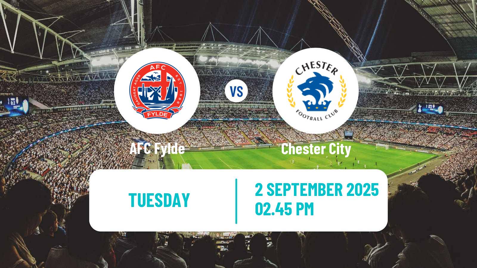 Football English National League North Fylde - Chester