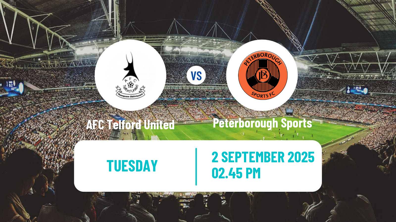Football English National League North AFC Telford United - Peterborough Sports