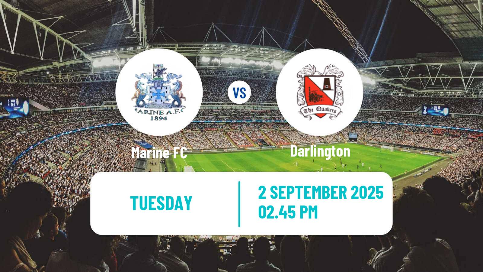 Football English National League North Marine - Darlington