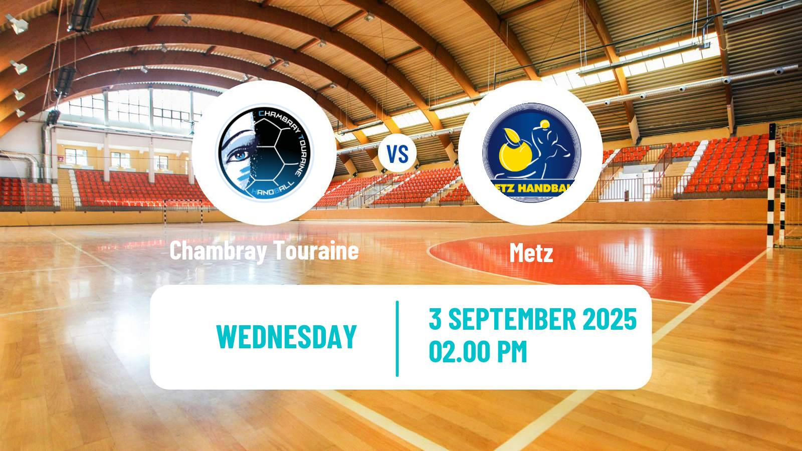 Handball French Division 1 Handball Women Chambray Touraine - Metz