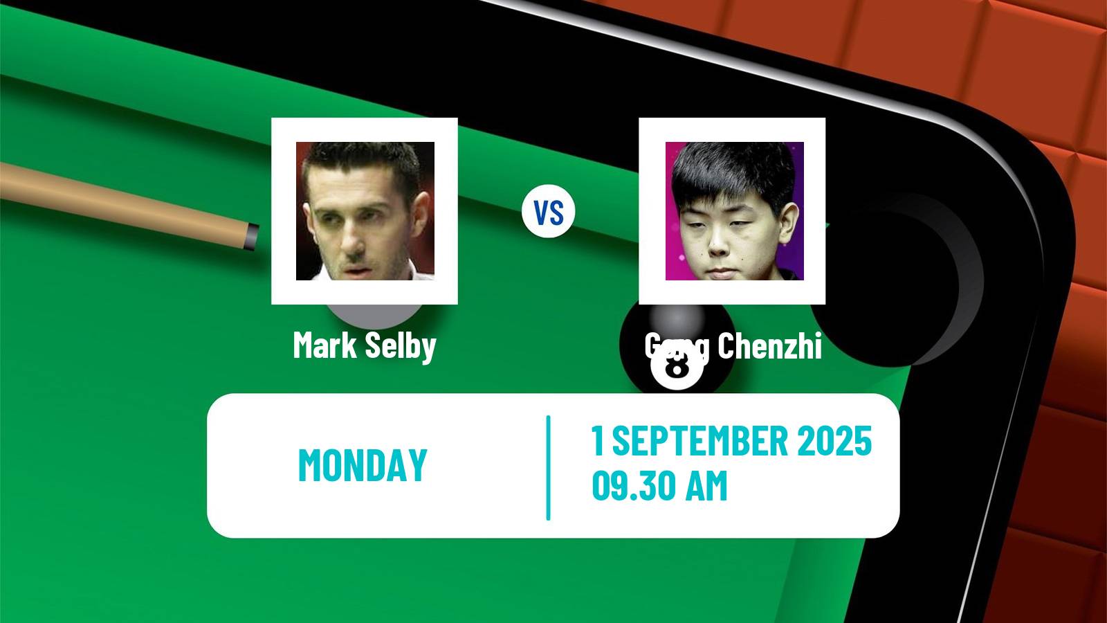 Snooker Grand Prix Mark Selby - Gong Chenzhi