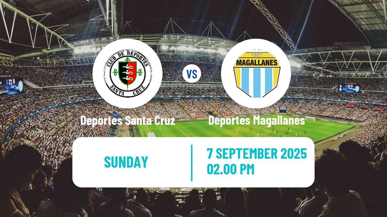 Football Chilean Primera B Deportes Santa Cruz - Deportes Magallanes