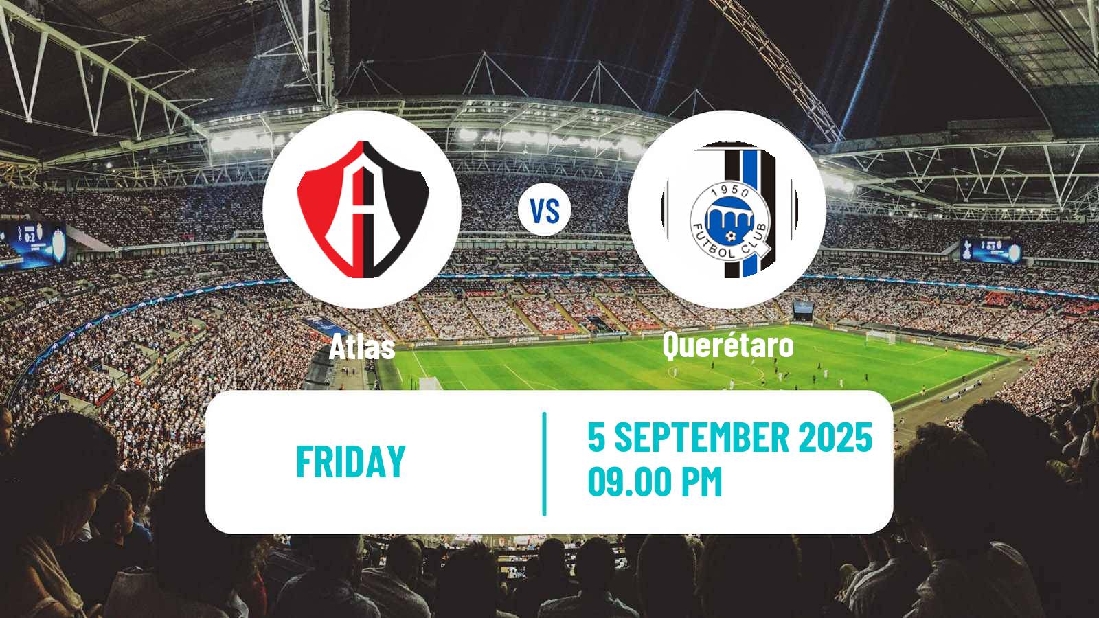 Football Mexican Liga MX Women Atlas - Querétaro