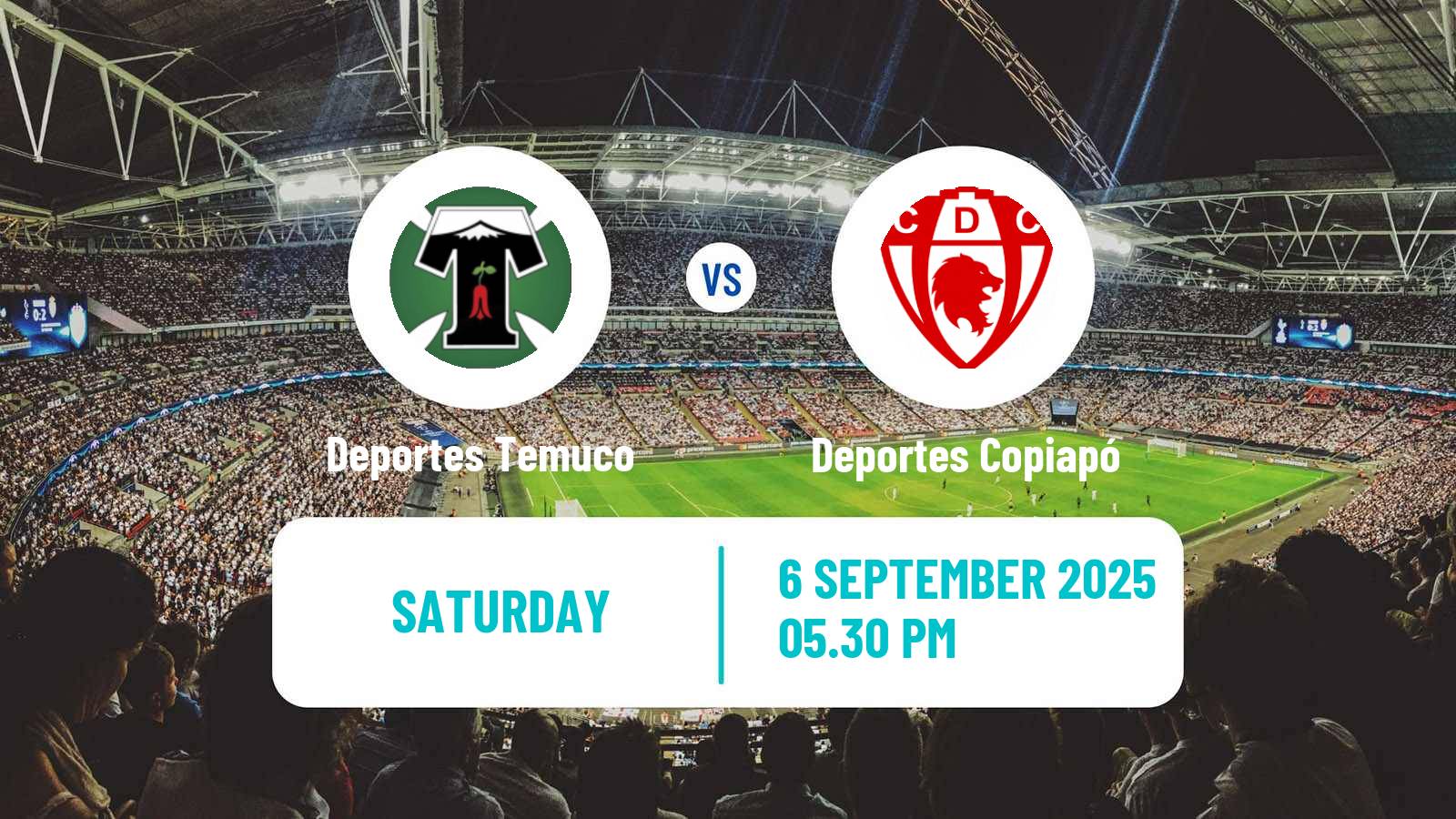 Football Chilean Primera B Deportes Temuco - Deportes Copiapó