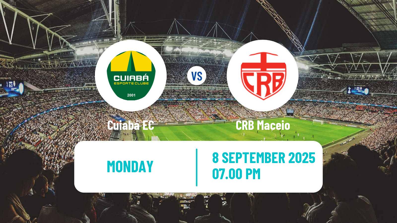 Football Brazilian Serie B Cuiabá - CRB Maceio