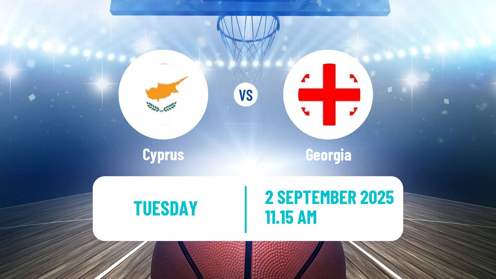 Basketball EuroBasket Cyprus - Georgia