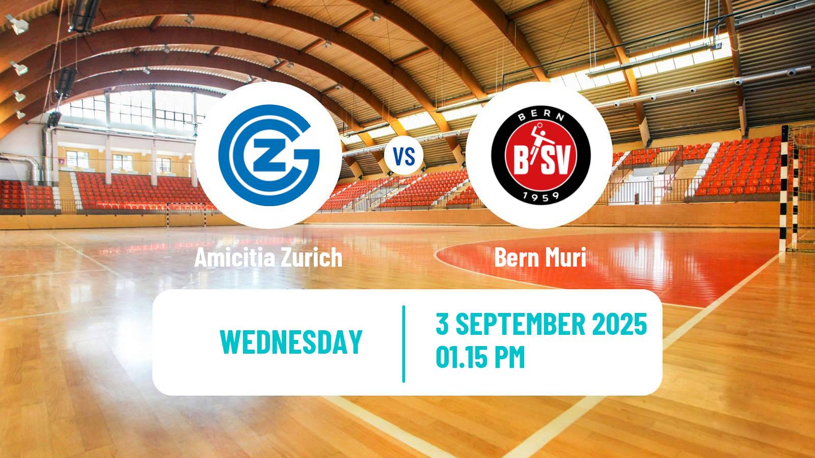 Handball Swiss NLA Handball Amicitia Zurich - Bern Muri