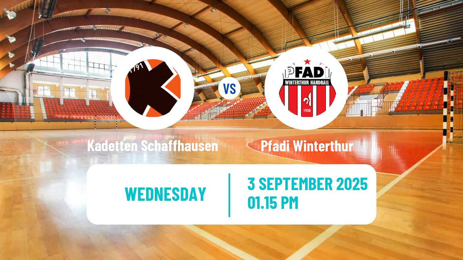 Handball Swiss NLA Handball Kadetten Schaffhausen - Pfadi Winterthur