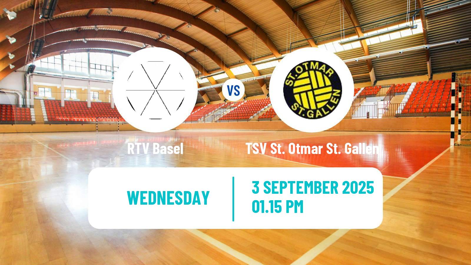 Handball Swiss NLA Handball RTV Basel - TSV St. Otmar St. Gallen